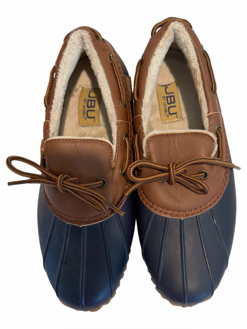 JBU by JAMBU Gwen Navy Waterproof Rain Shoes size 7.5